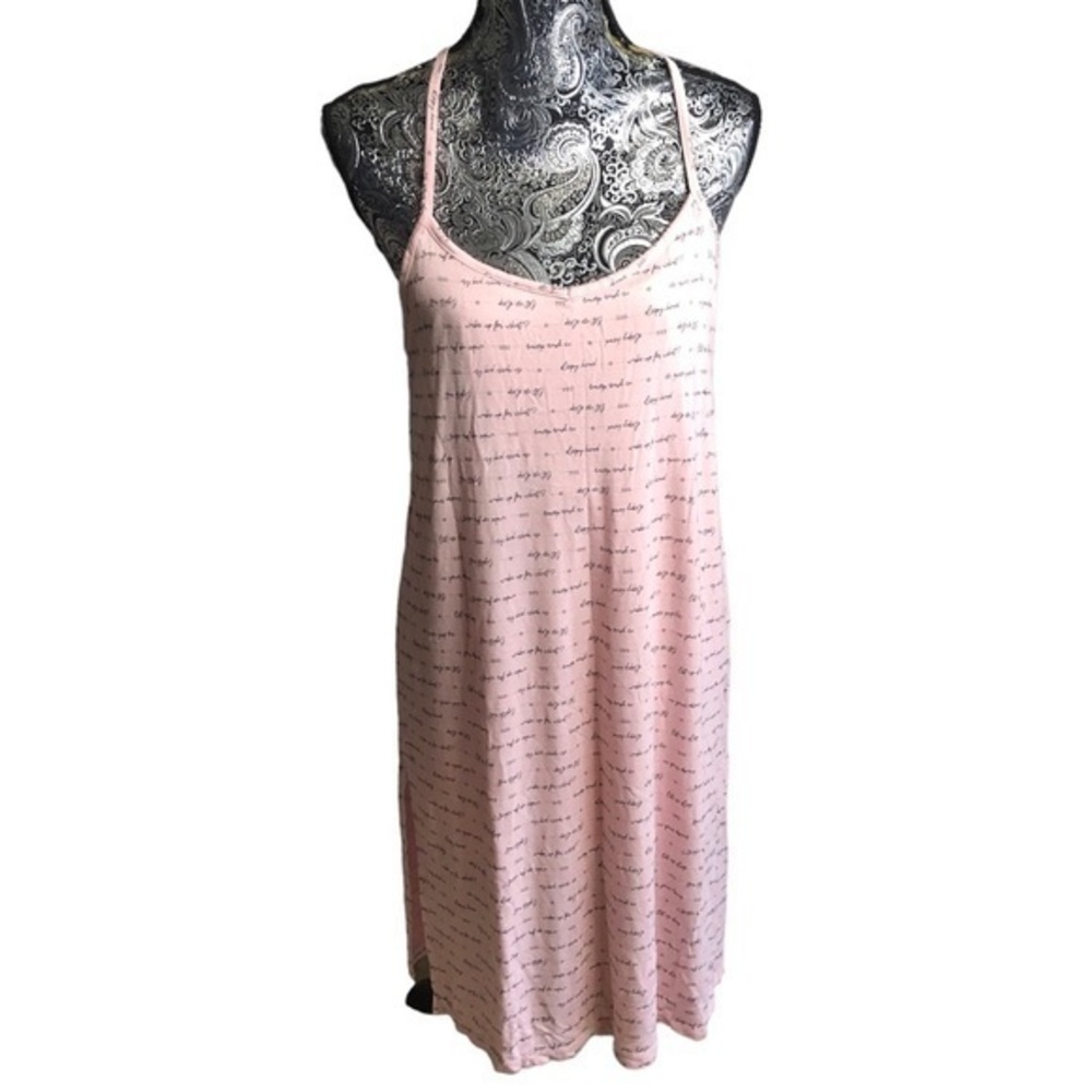 Jenni intimates pink sleep‎ pj racerback Dress medium